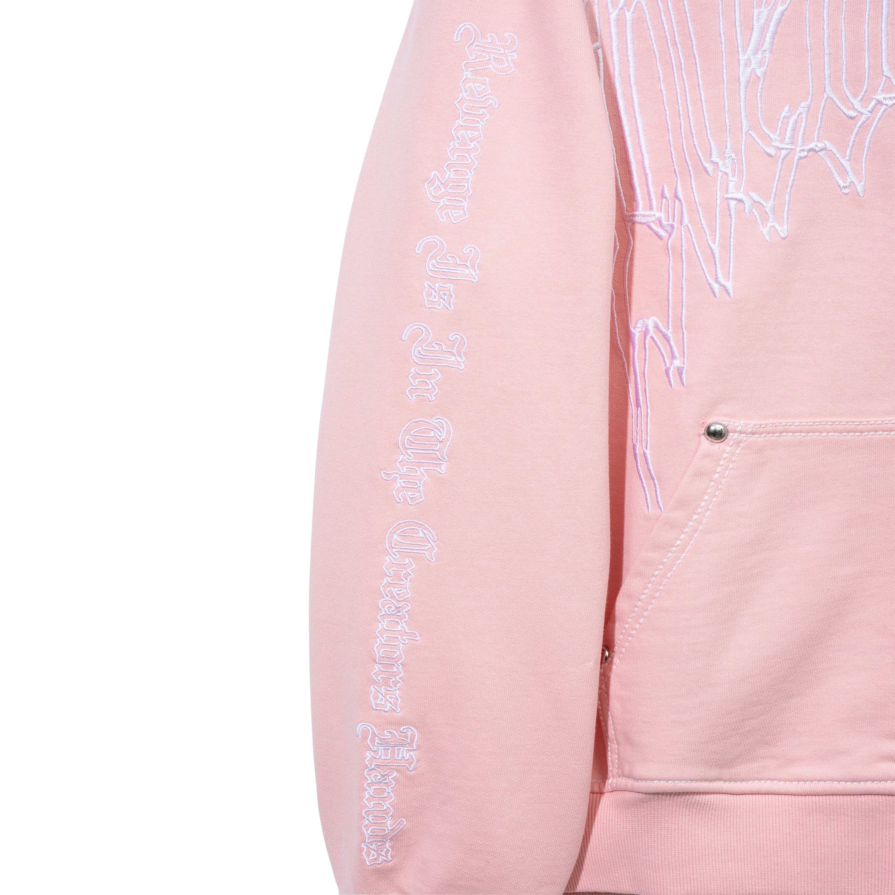 LAKERS CONTRAST STITCH ZIP PINK/WHITE - Image 6